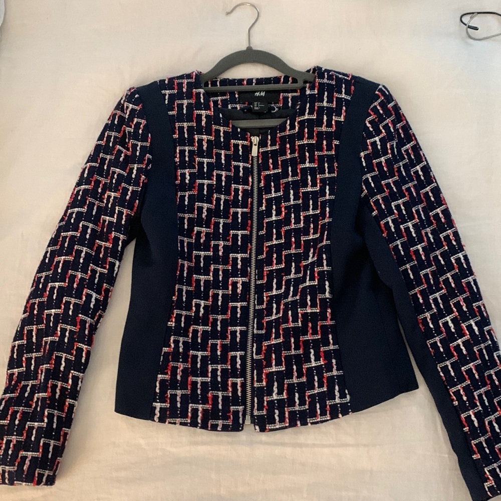 Wonens zip blazer
